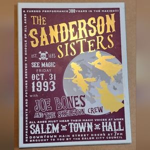 The Sanderson Sisters/Hocus Pocus Wall Art